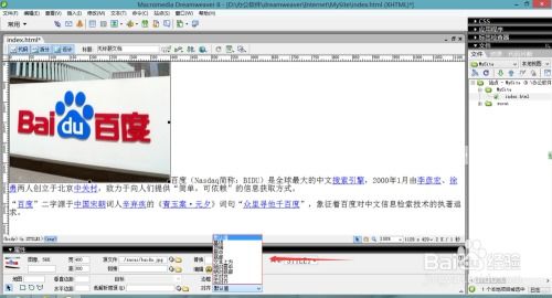 dreamweaver 8網(wǎng)頁設(shè)計 圖文排列